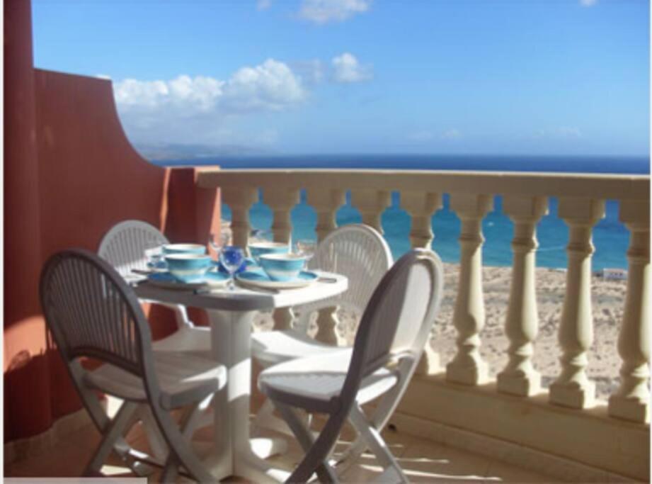 Beach Front Apartment With Stunning Ocean Views! Costa Calma Eksteriør bilde