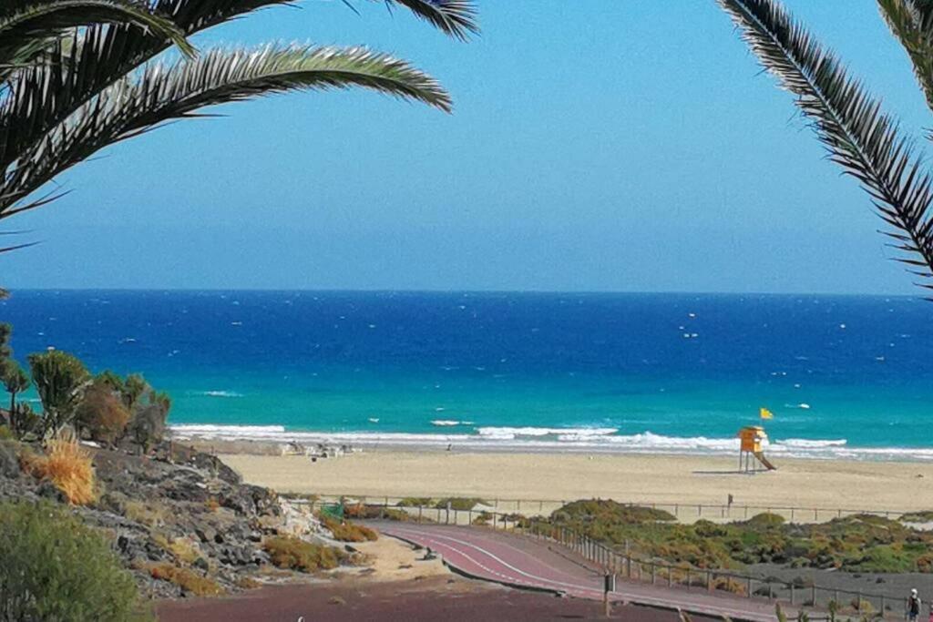 Beach Front Apartment With Stunning Ocean Views! Costa Calma Eksteriør bilde
