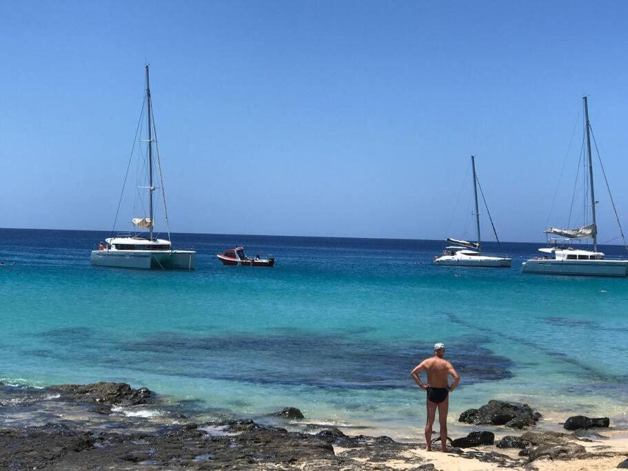 Beach Front Apartment With Stunning Ocean Views! Costa Calma Eksteriør bilde